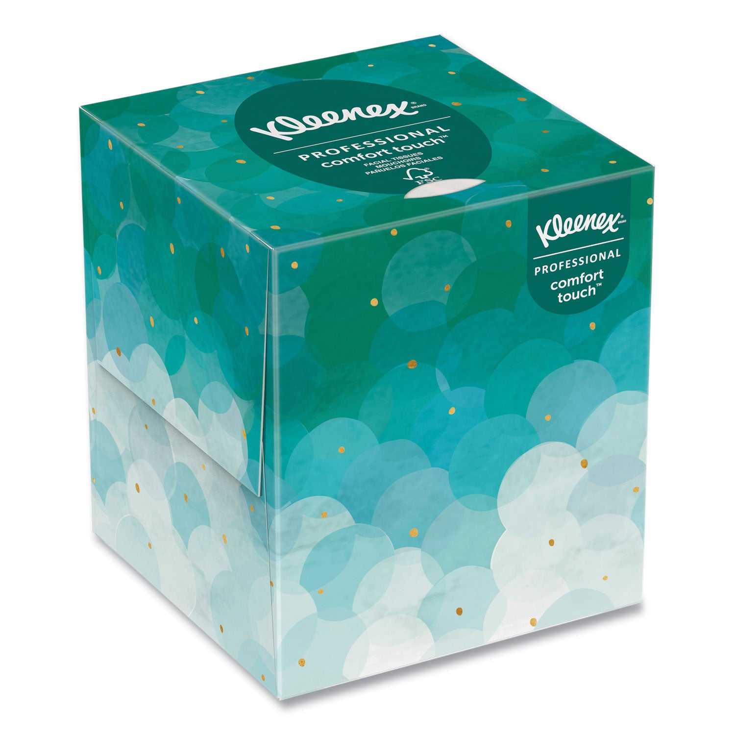 Kleenex Professional Facial Tissue Cube for Business - 2 Ply - White - PaperBox - 90/Box - 6 / Pack