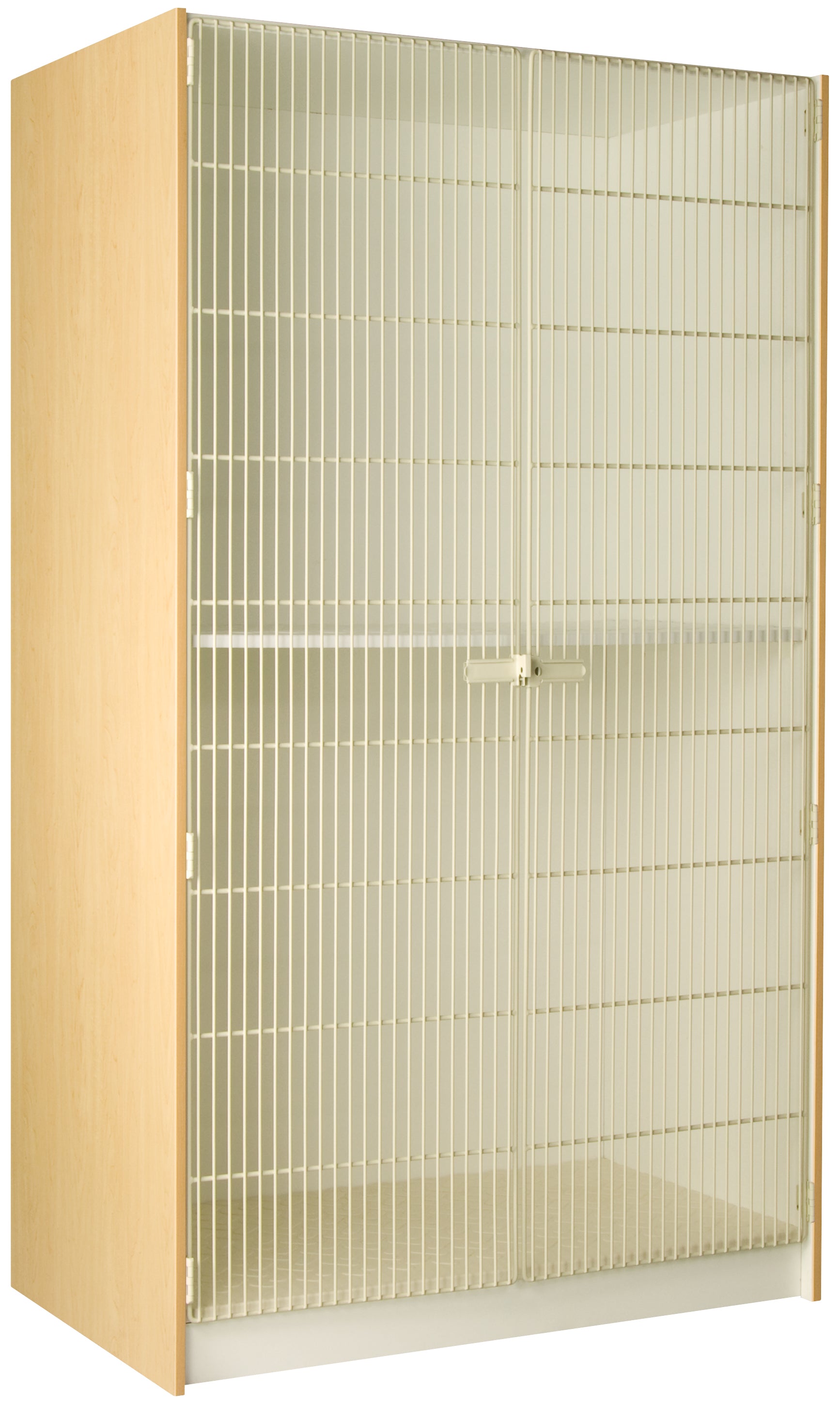 Deep Instrument Storage, Door Style: Full Grille, Battle Creek Oak, 84"H x 48"W x 29"D, 226LB
