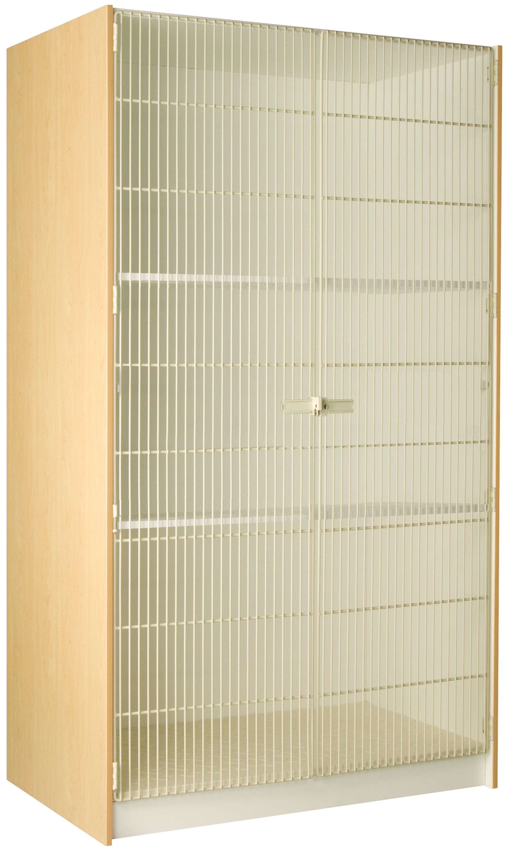 Deep Instrument Storage, Door Style: Full Grille, Battle Creek Oak, 84"H x 48"W x 29"D, 253LB