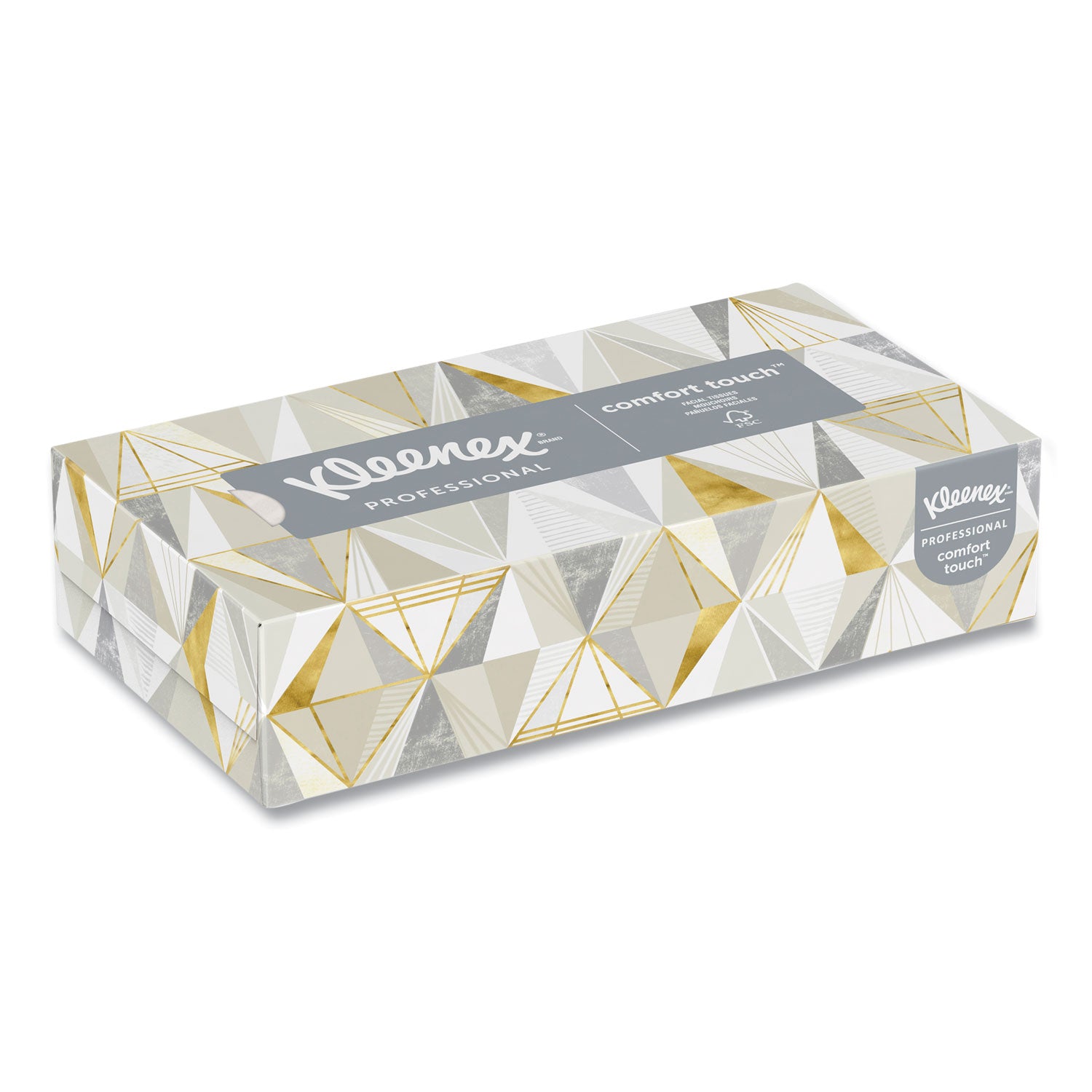 Kleenex Professional Facial Tissue for Business - Flat Box - 2 Ply - 8.40" Width x 8.60" Length - White - 125/Box - 48 / Carton