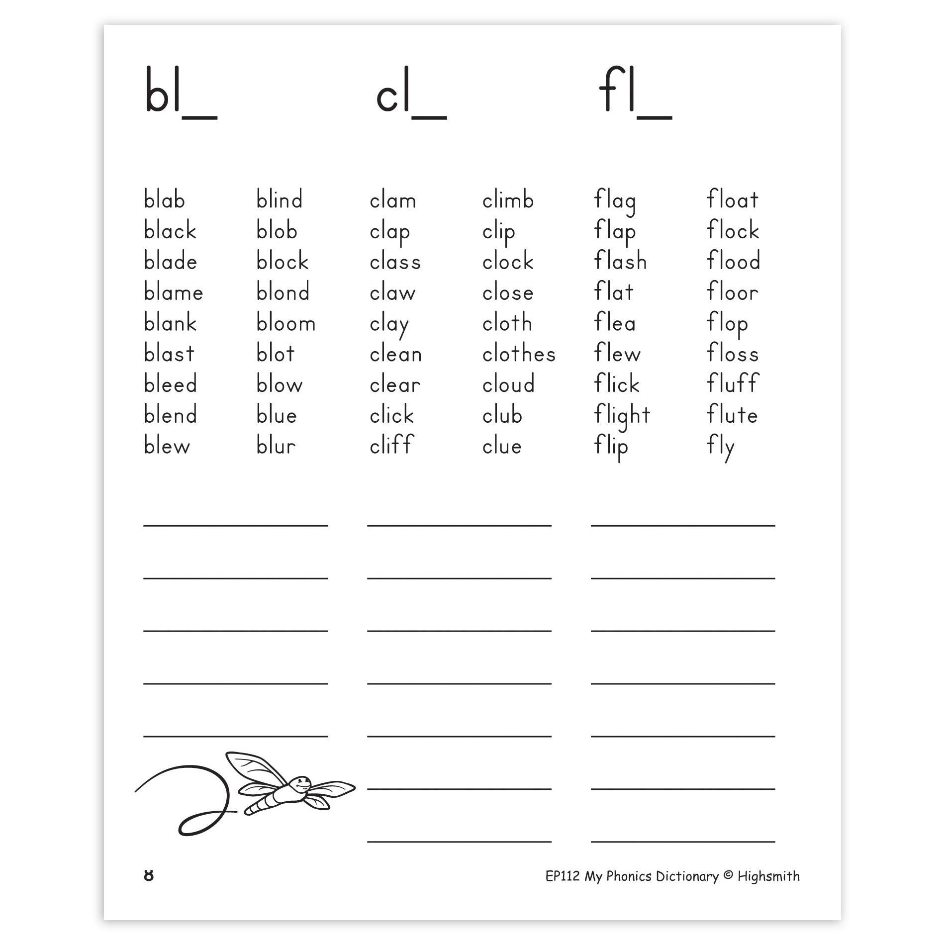 My Phonics Dictionary Book
