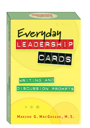 Everyday Leadership Cards, Writing and Discussion Prompts