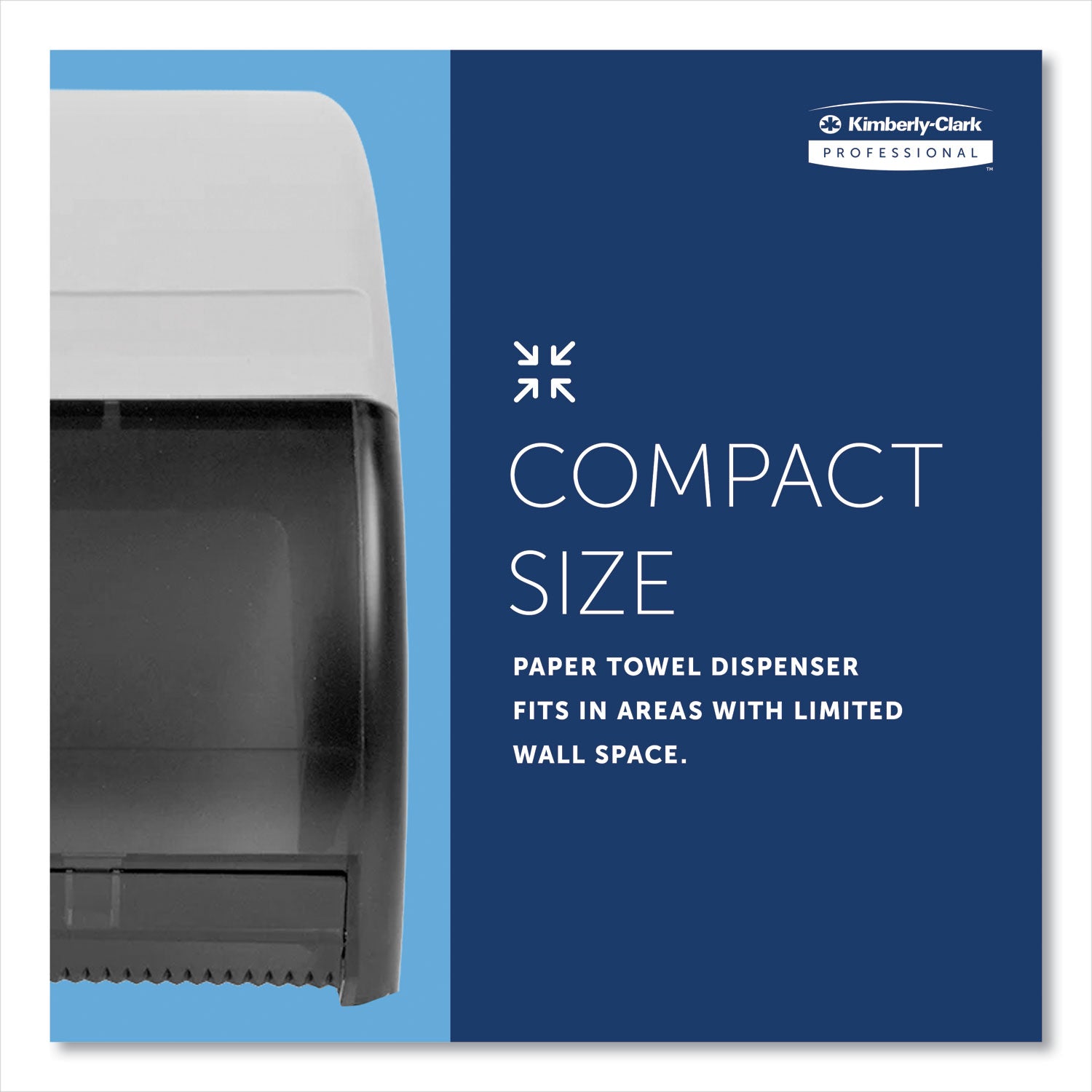 Touchless Dispenser - 10" Height x 10.5" Width x 10" Depth - Plastic - Transparent, Gray - Compact, Locking Cover, Long Lasting - 1 Carton