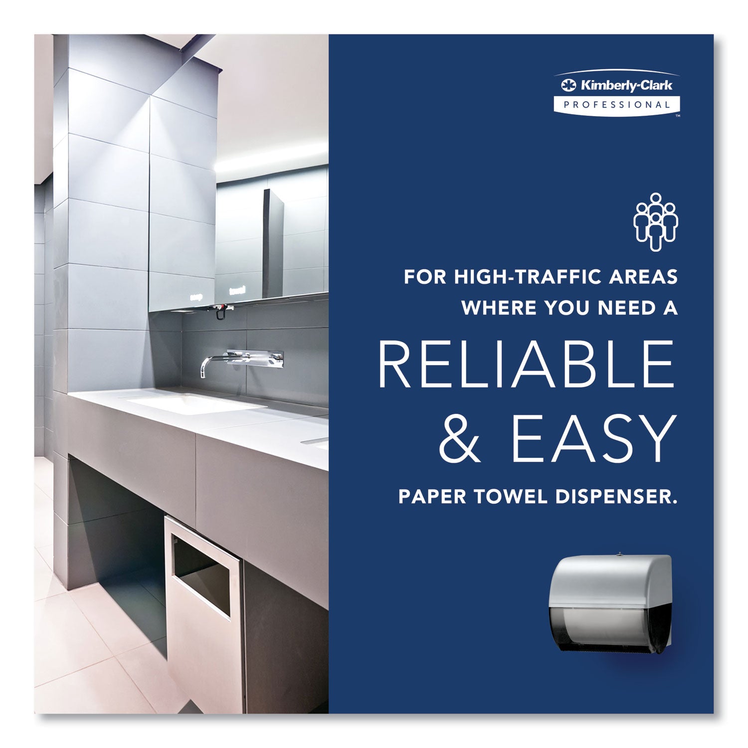 Touchless Dispenser - 10" Height x 10.5" Width x 10" Depth - Plastic - Transparent, Gray - Compact, Locking Cover, Long Lasting - 1 Carton