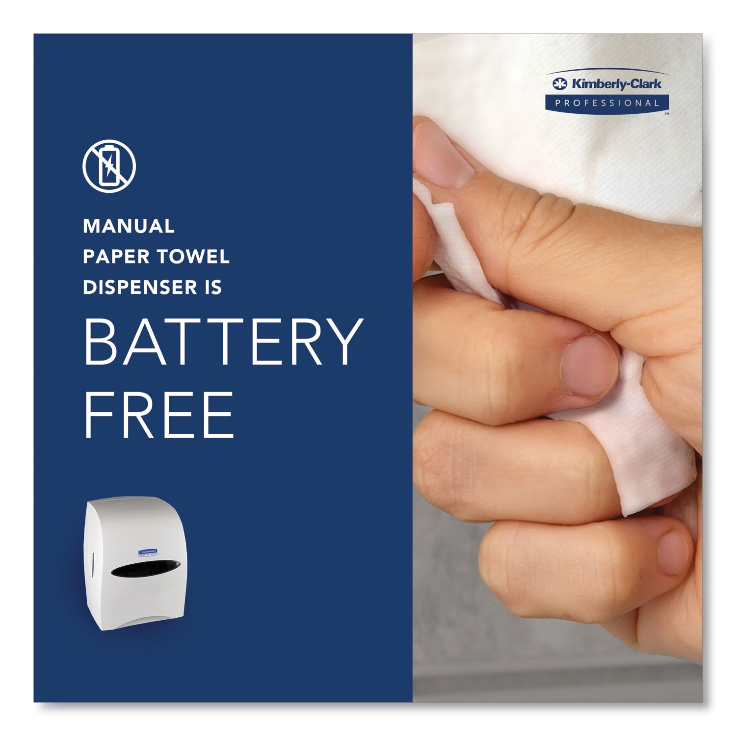 Touchless Dispenser - 16.1" Height x 12.6" Width x 10.2" Depth - Plastic - White - Durable - 1 Carton