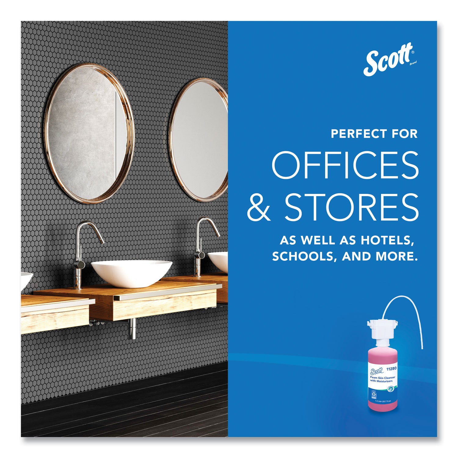 Scott Foam Hand Soap with Moisturizers - Floral Scent - 1.59 quart - Bottle Dispenser - Kill Germs - Skin, Washroom, Healthcare, Office Building, Restroom - Moisturizing - Pink - Rich Lather, Hygienic, Pleasant Scent - 1 Carton