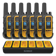 DXFRS800BCH Two-Way Radios, 2 W, 22 Channels, 6/Pack