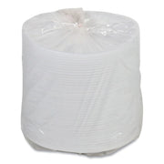 Placesetter Satin Non-Laminated Foam Dinnerware, Plate, 9" dia, White, 125/Pack, 4 Packs/Carton