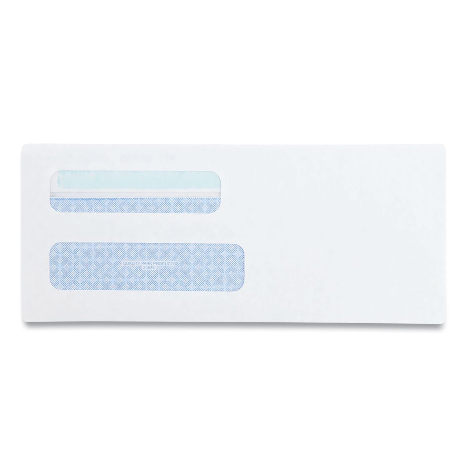 Double Window - #8 5/8 - 3 5/8" Width x 8 5/8" Length - 24 lb - Self-sealing - White - Wove - 500 / Box
