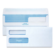 Security - #10 - 4 1/8" Width x 9 1/2" Length - 24 lb - Gummed - White - Wove - 500 / Box