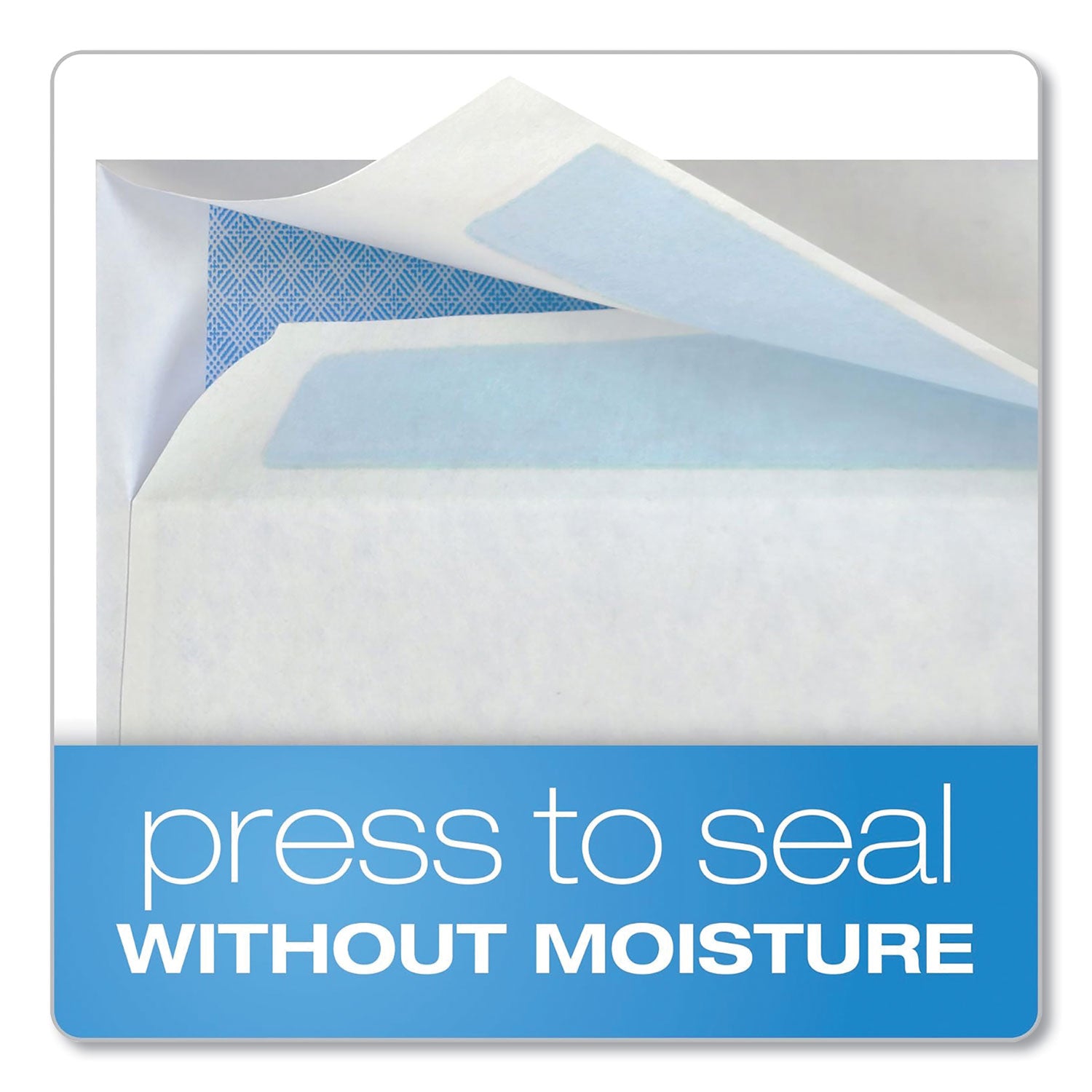 Security - #10 - 4 1/8" Width x 9 1/2" Length - 24 lb - Gummed - White - Wove - 500 / Box
