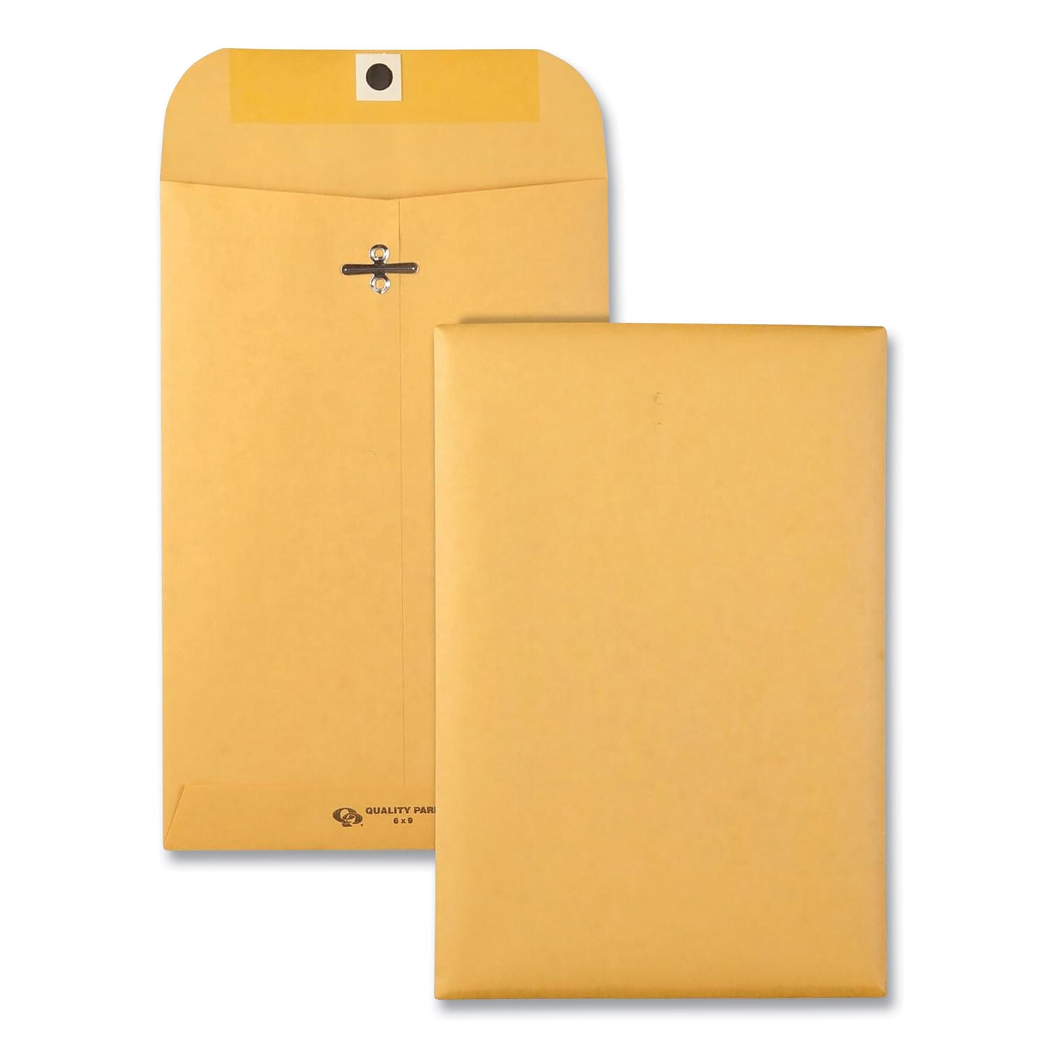 Clasp - #55 - 6" Width x 9" Length - 28 lb - Gummed - Kraft - Kraft - 100 / Box