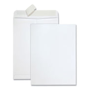 Quality Park 9 x 12 Catalog Envelopes with Redi-Strip&reg; Closure - Catalog - #10 1/2 - 9" Width x 12" Length - 28 lb - Peel & Seal - White - Wove - 100 / Box