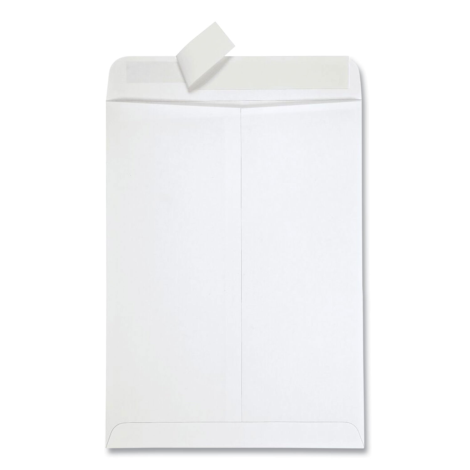 Quality Park 9 x 12 Catalog Envelopes with Redi-Strip&reg; Closure - Catalog - #10 1/2 - 9" Width x 12" Length - 28 lb - Peel & Seal - White - Wove - 100 / Box