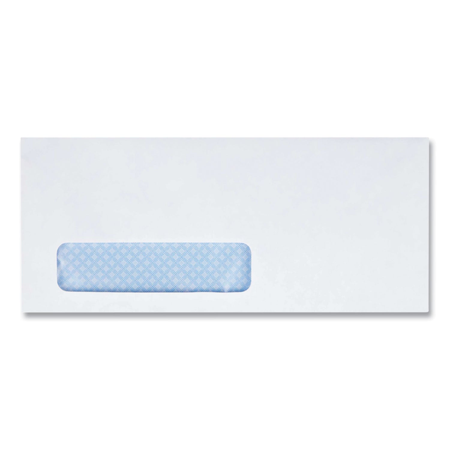 Single Window - #10 - 4 1/8" Width x 9 1/2" Length - 24 lb - Self-sealing - White - Wove - 500 / Box