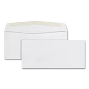 Business - #10 - 4 1/8" Width x 9 1/2" Length - 24 lb - Gummed - White - Wove - 500 / Box