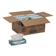 Angel Soft Professional Series Premium Facial Tissue - 2 Ply - 8.85" Width x 7.65" Length - White - Fiber - 100/Box - 30 / Carton
