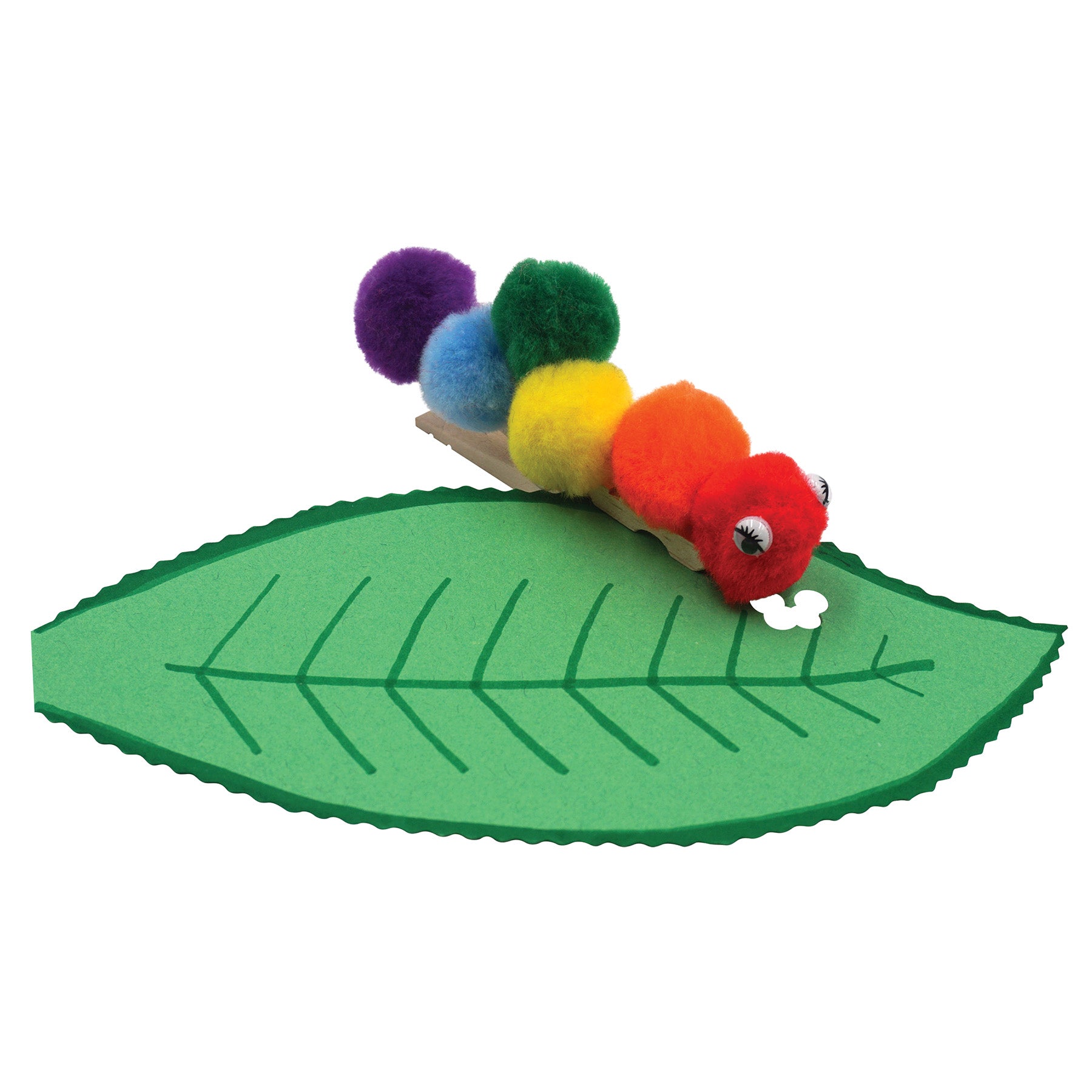 Pom Pons, Bright Hues, 1", 50 Pieces