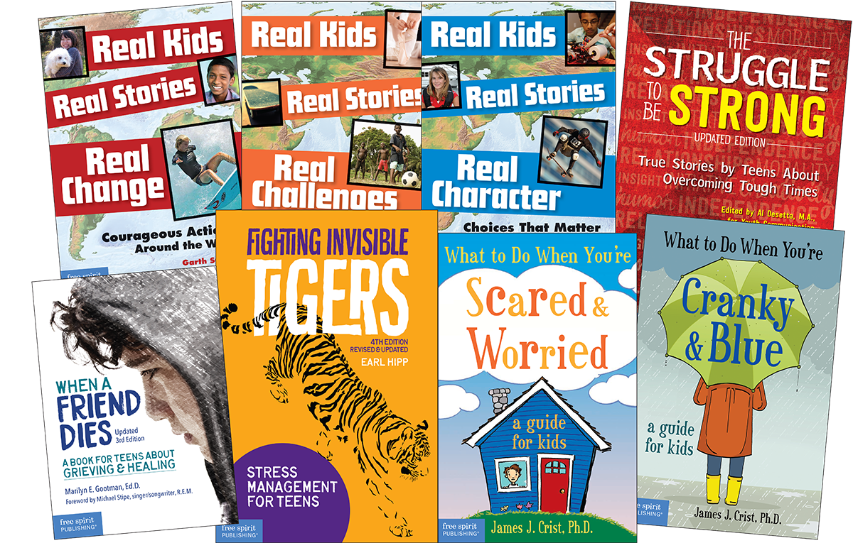 Mental Health Middle School and Teens 8-Book Set