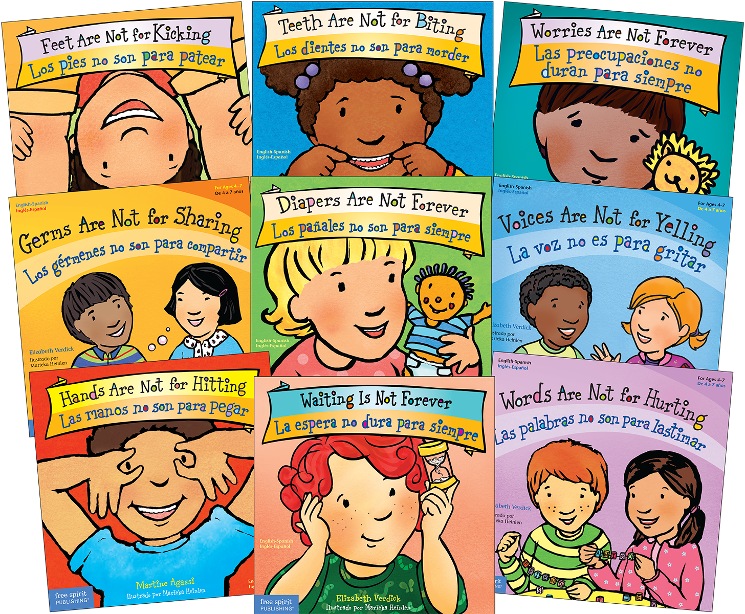 Best Behavior® Series Board Book Bilingual 9-Book Set