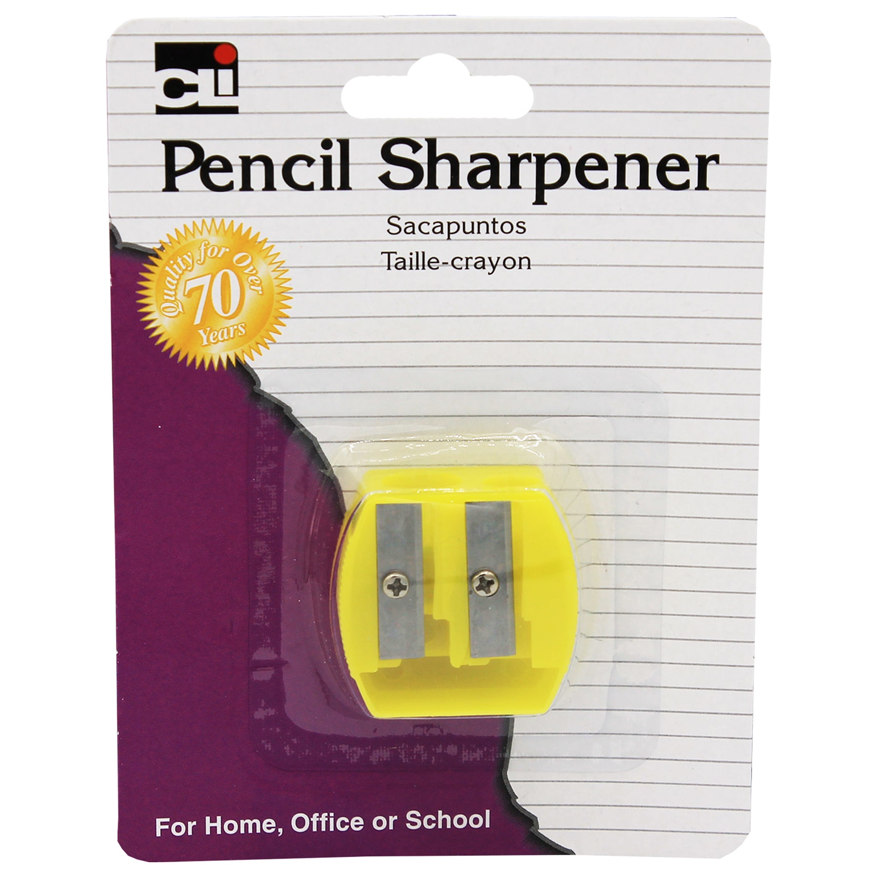 Two Hole Pencil/Crayon Sharpener