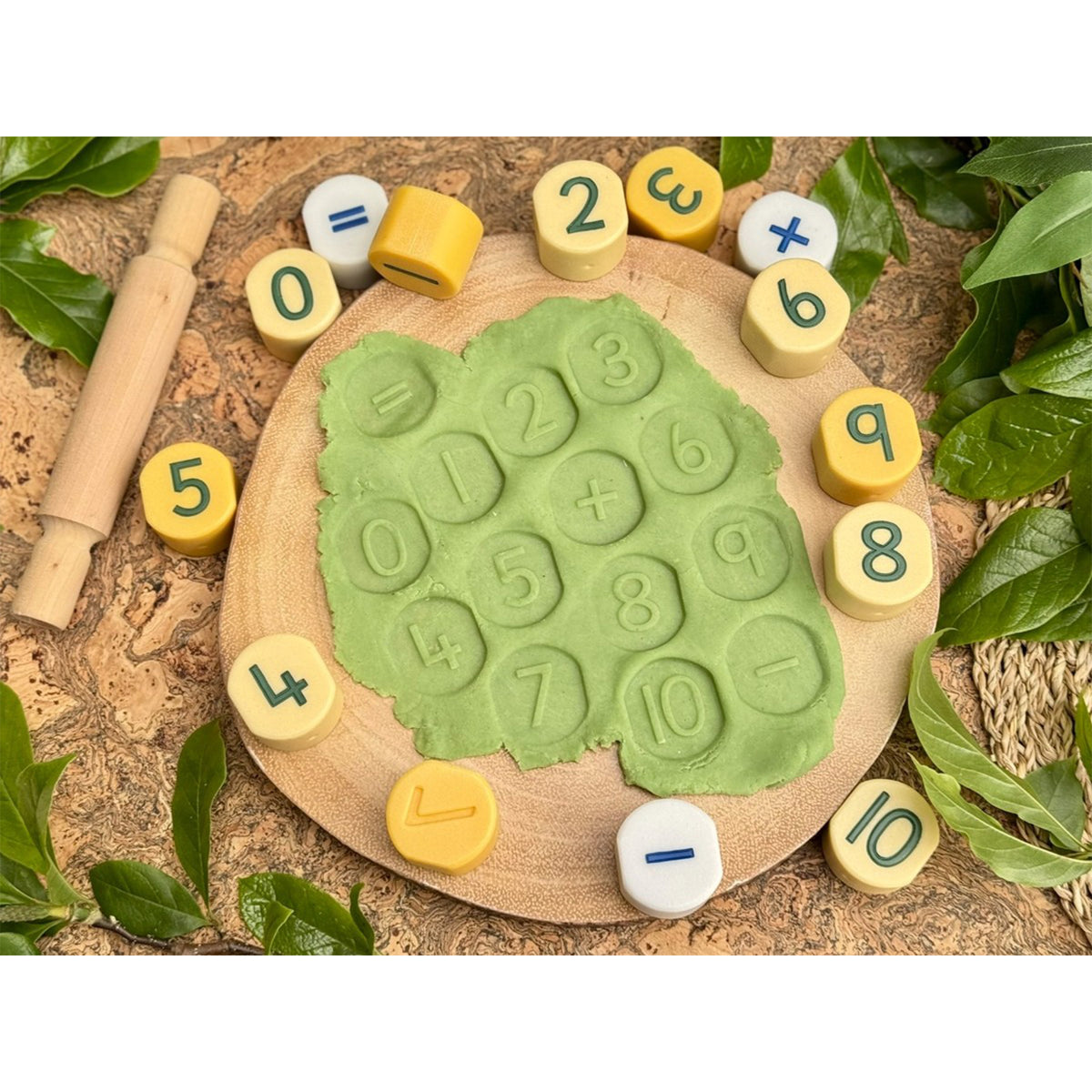 NUMBER STAMPING STONES