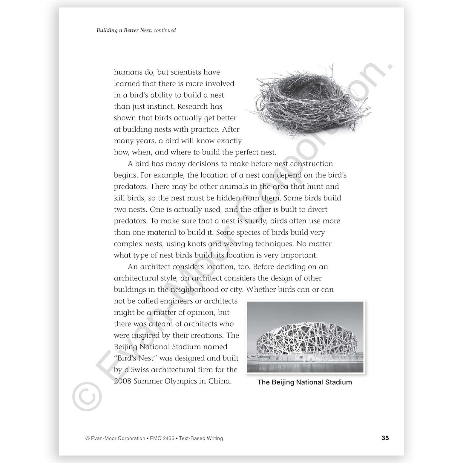 Text-Based Writing, Grade 5