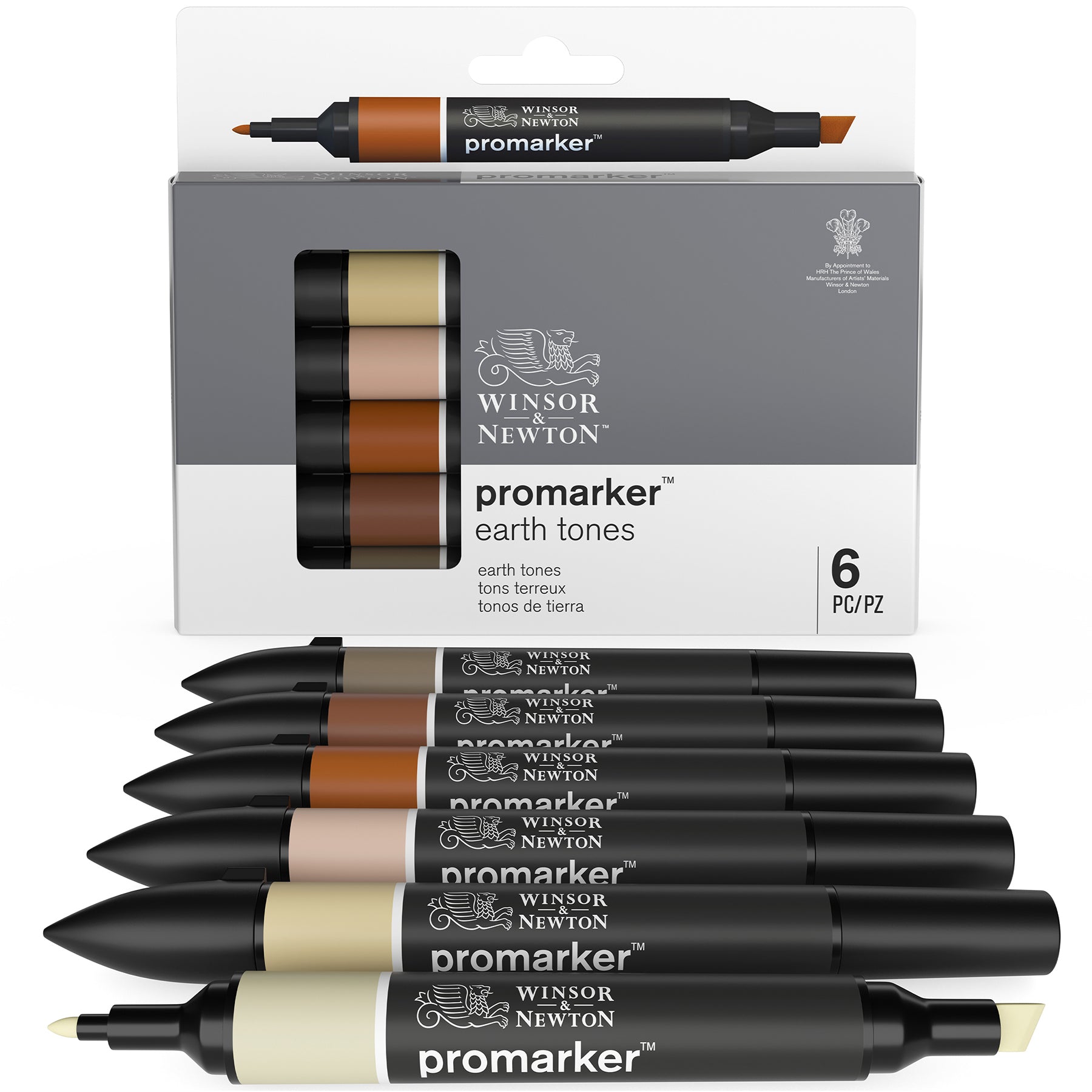 WN ProMarker 6 Earth Tones