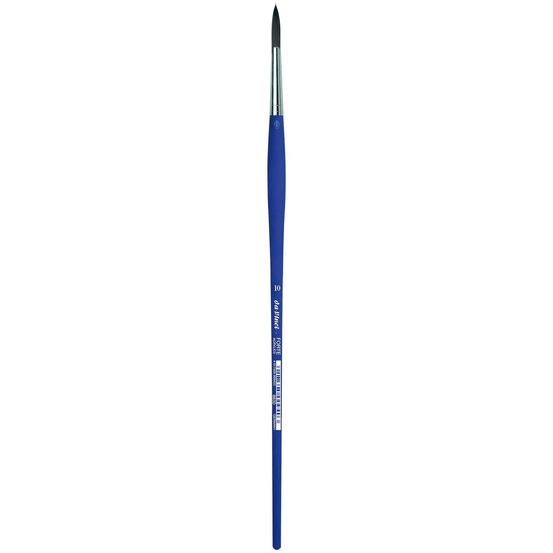 FORTE-Acrylics Student Brush, Synthetic, Acrylic & Oil, Round, Series 8630, Size 10