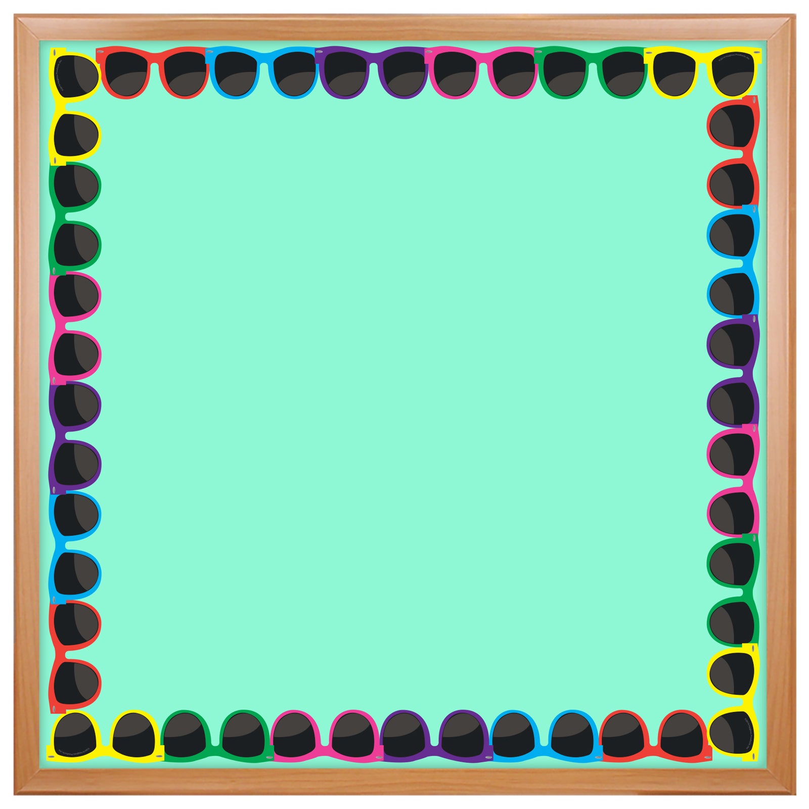 Border - 12 Strips Ea. 3"x36" - Sunglasses Die-Cut