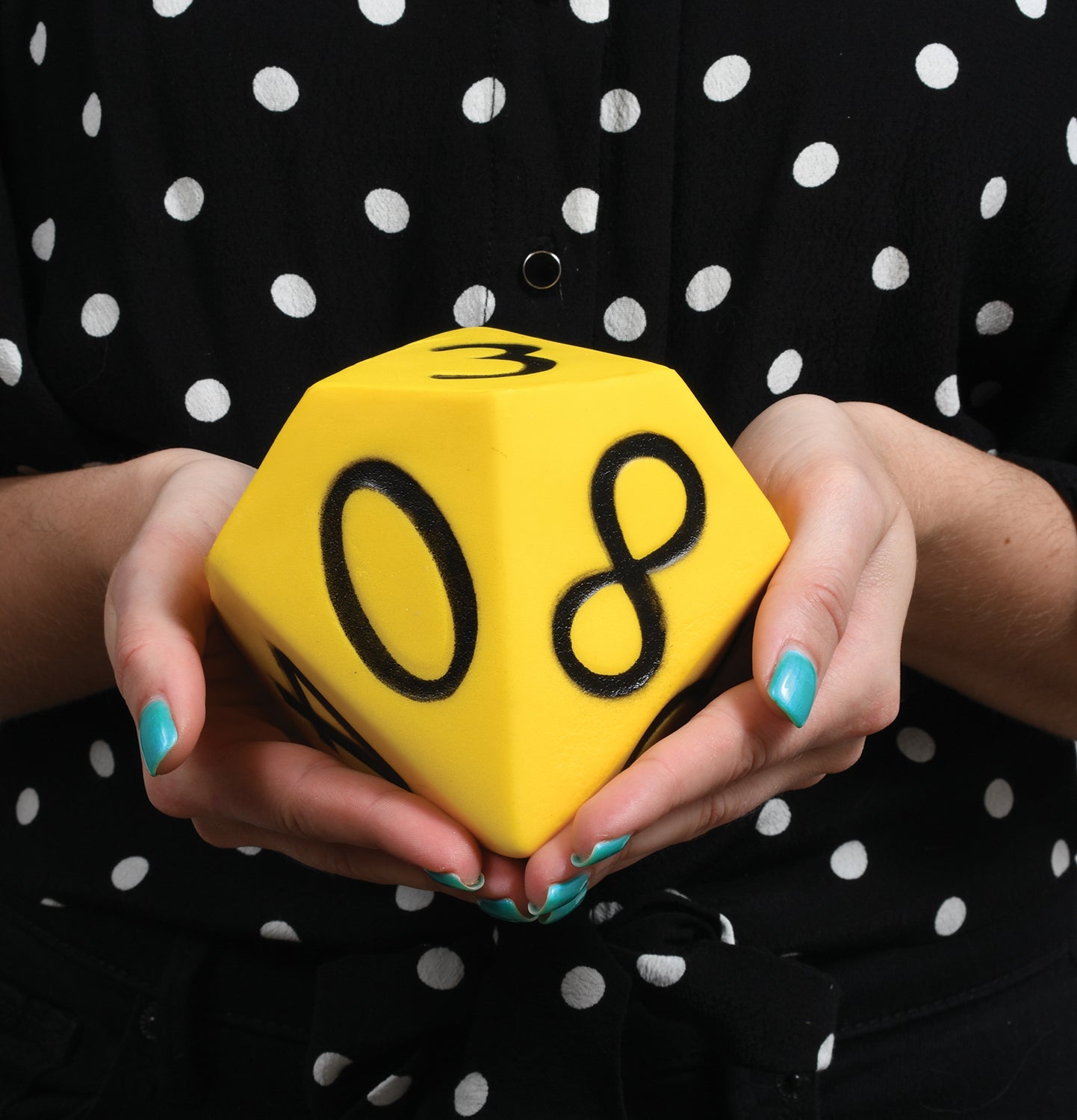 Jumbo Foam Polyhedra Die - 10 Sides