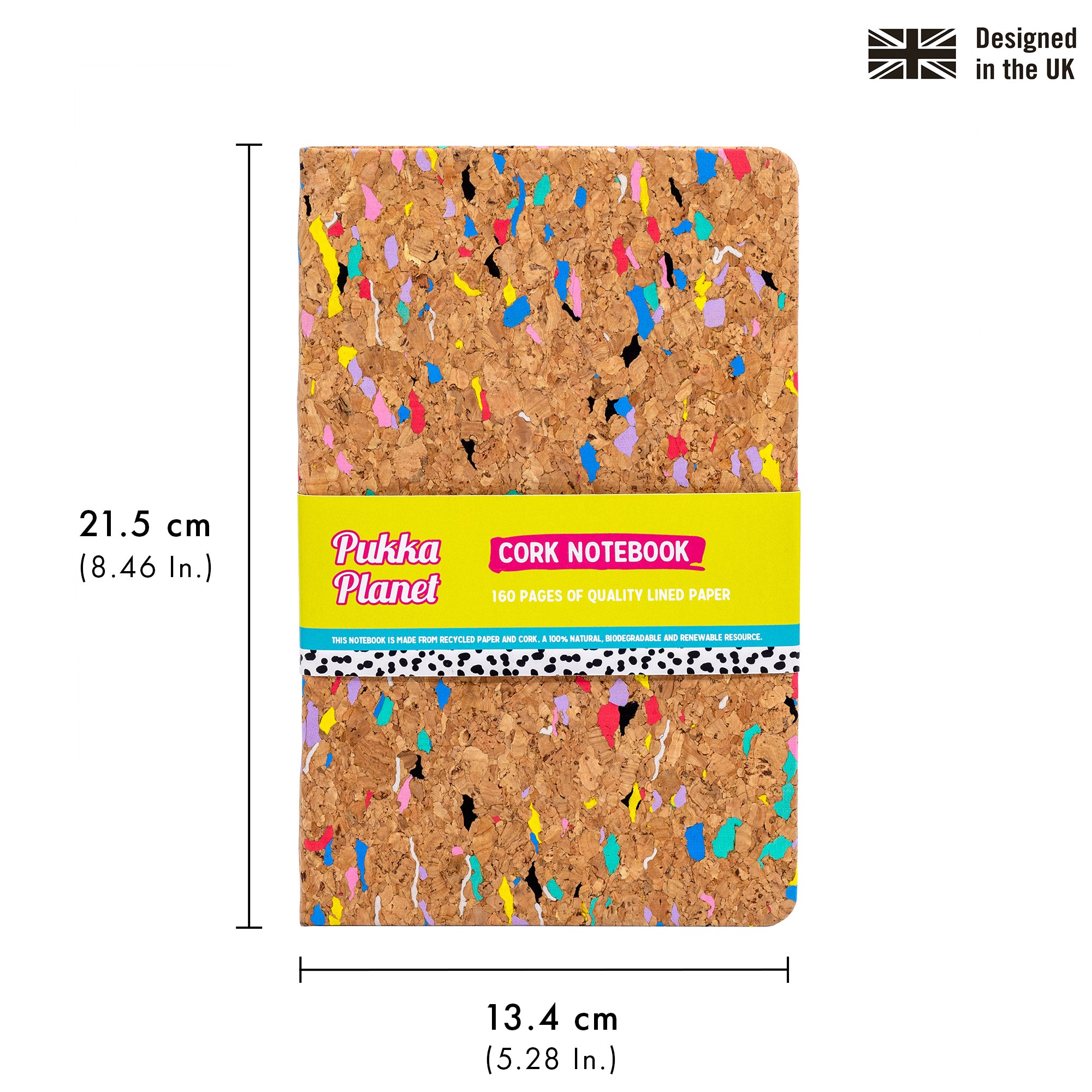 Pukka Planet Cork Notebook