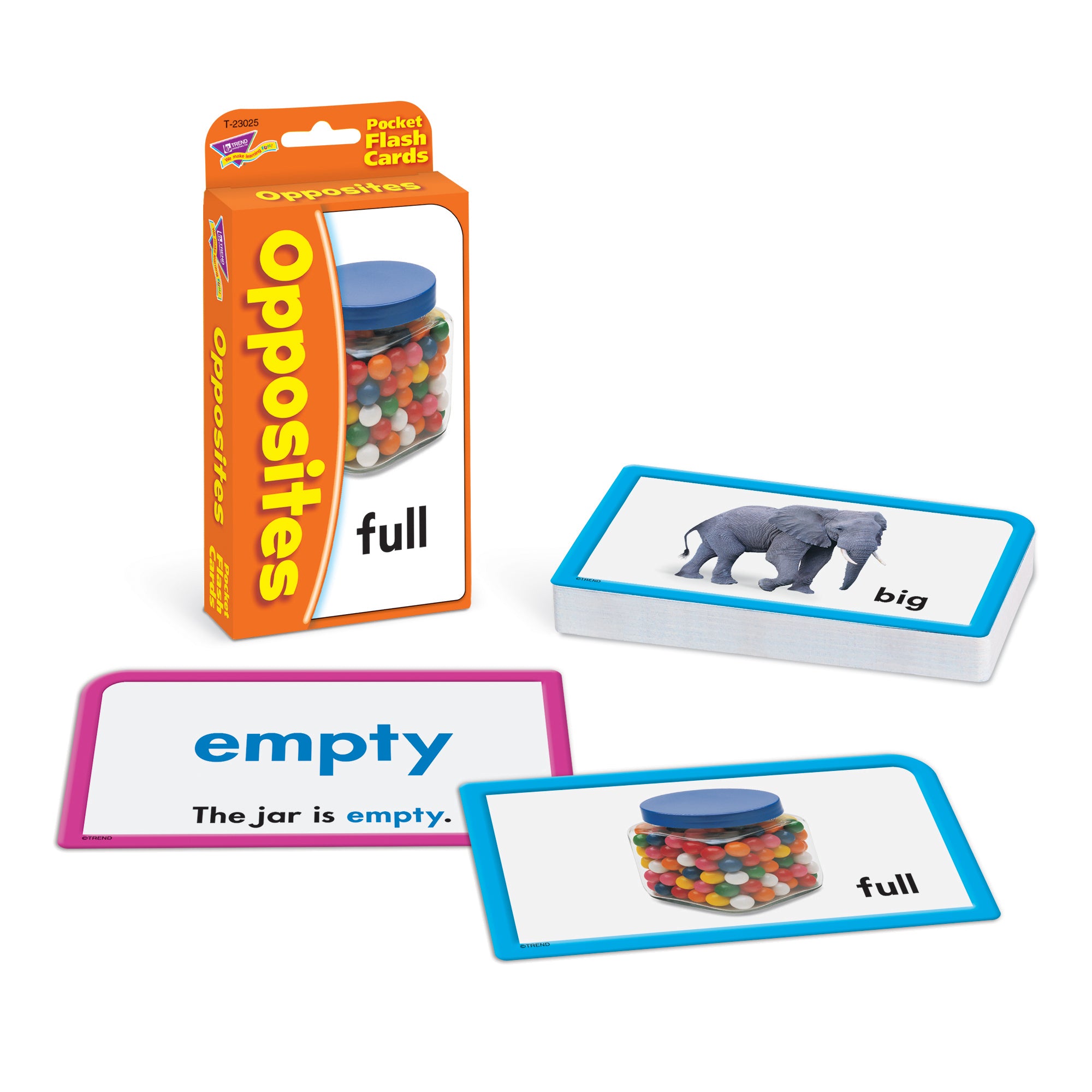 Opposites Pocket Flash Cards