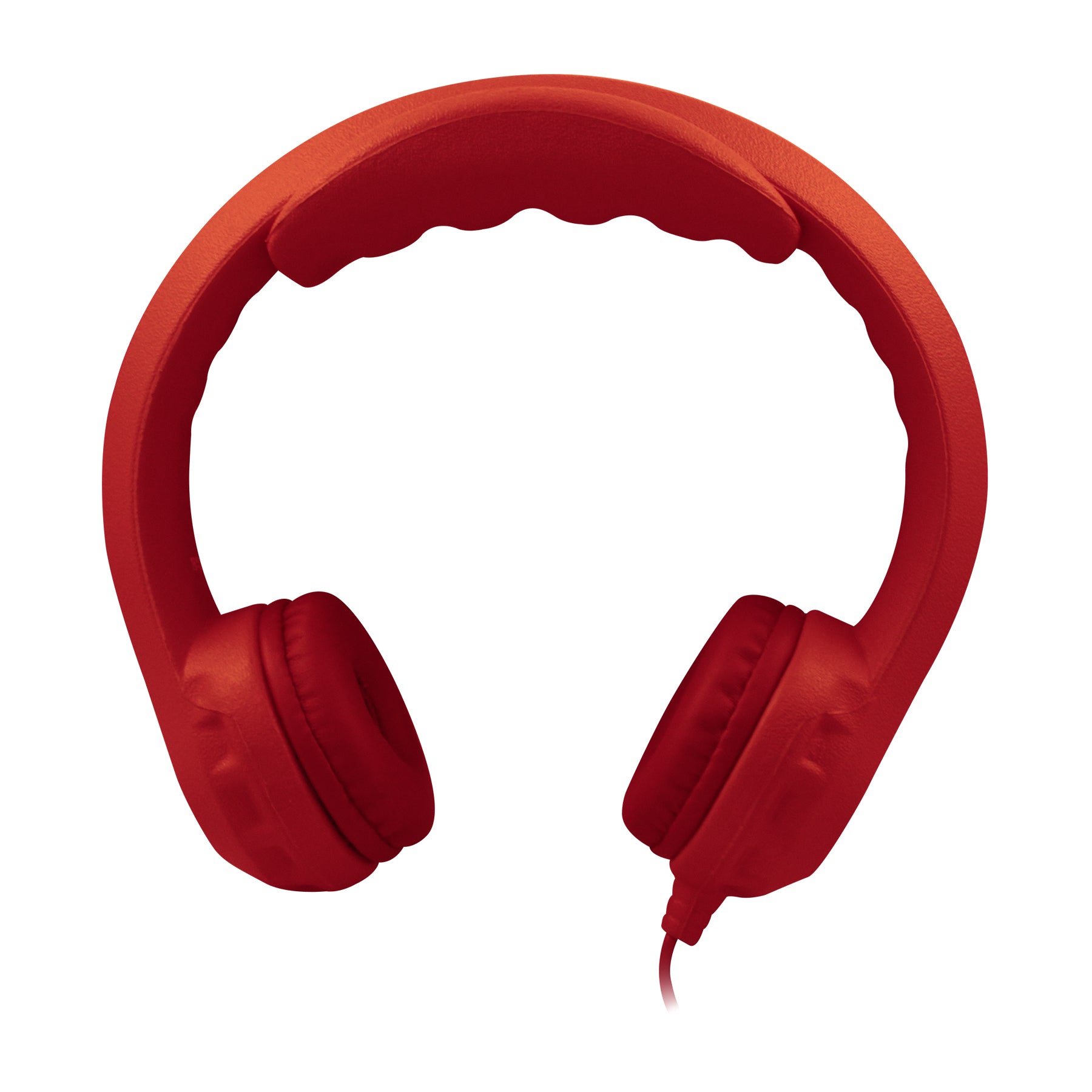 Flex-Phones, Foam Headphones, Red