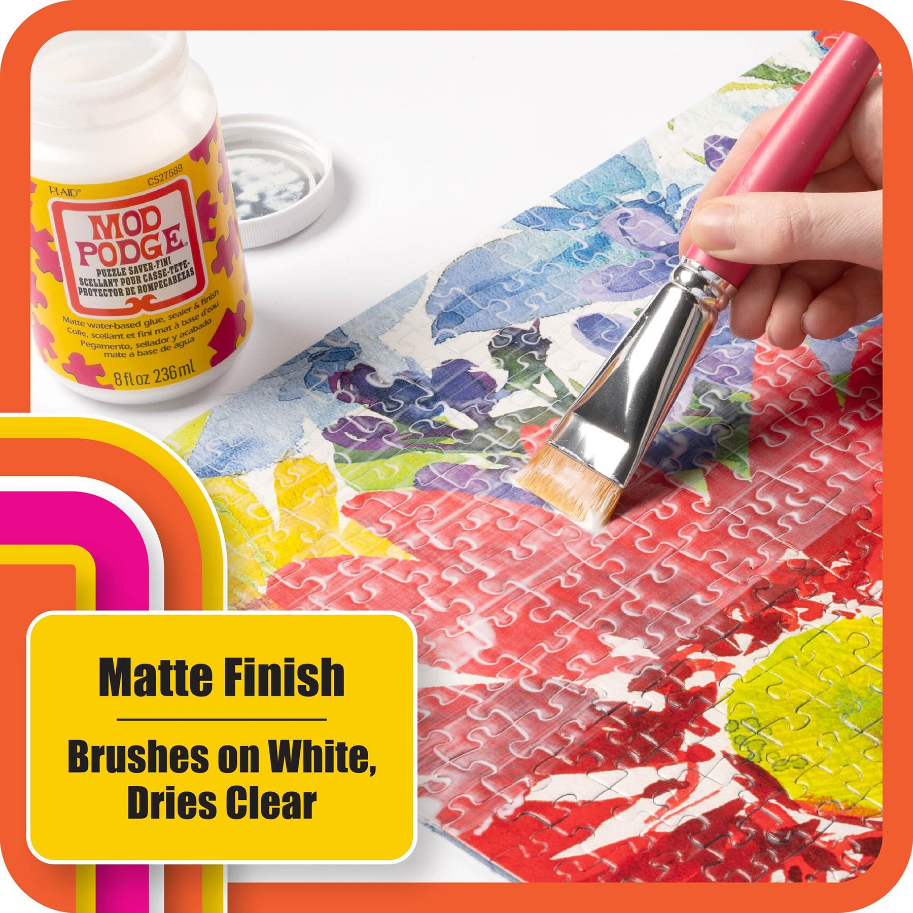 Puzzle Saver, Matte, 8oz.