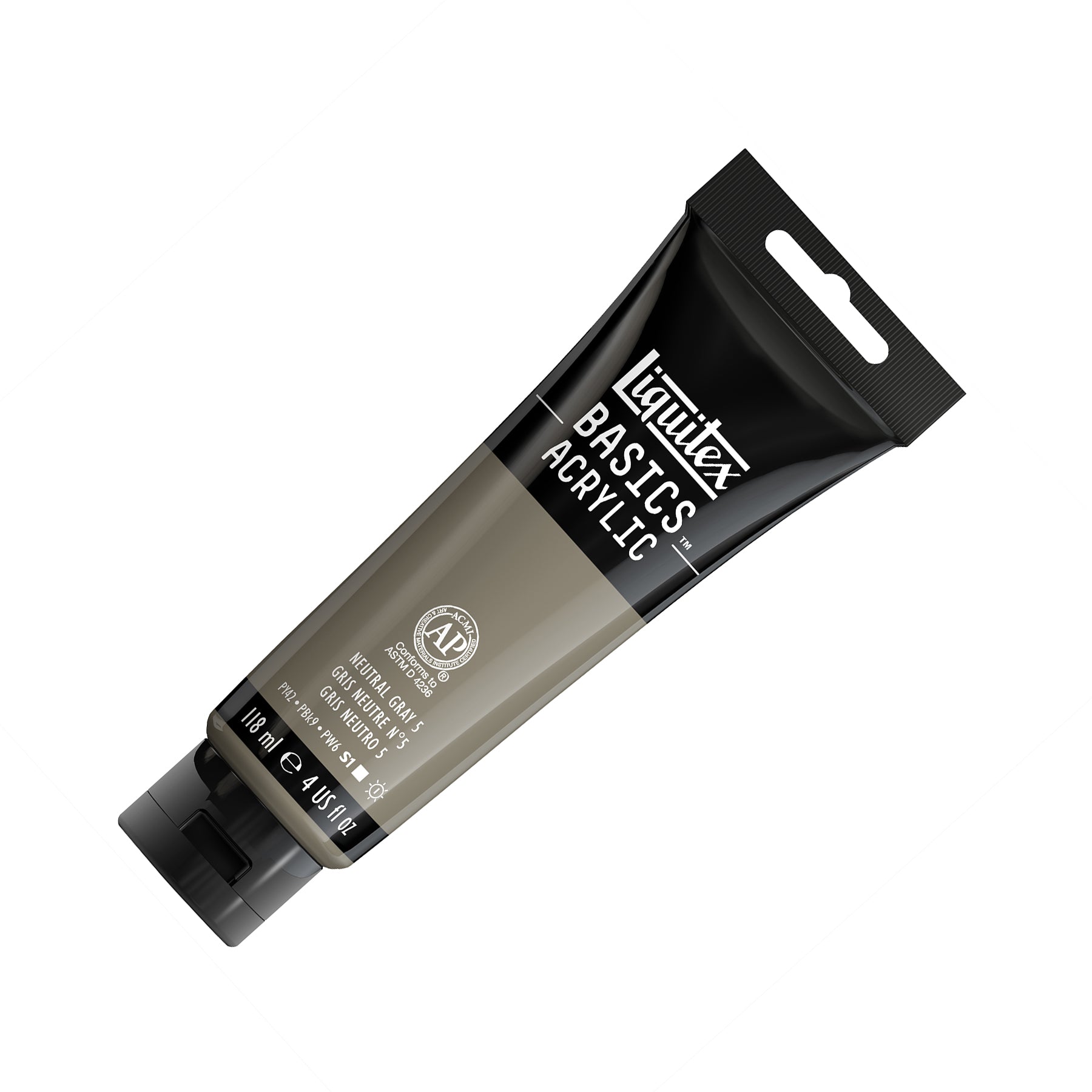 LQ BASICS 118ml tube - Neutral Gray Value 5