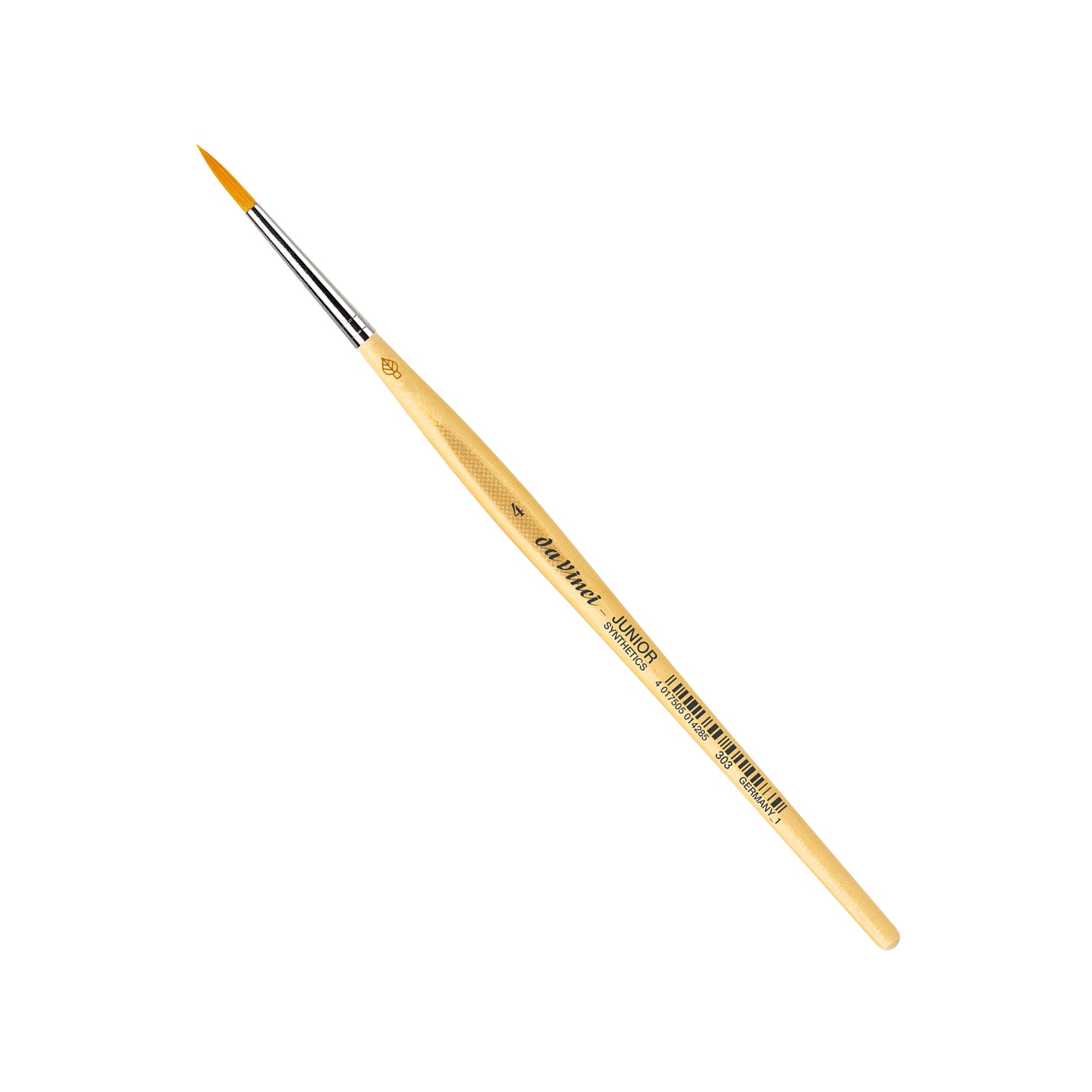 JUNIOR Synthetics Student Brush, Synthetic, Tempera, Round, Series 303, Size 4
