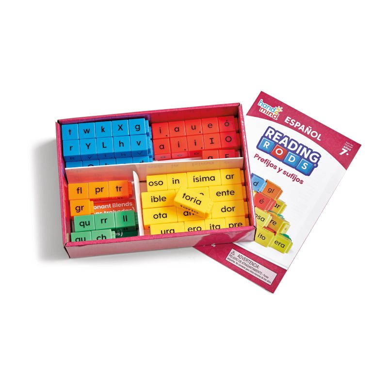 Reading Rods® (Spanish): Prefixes & Suffixes