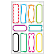 Labels superShapes Stickers-Large, 80 ct