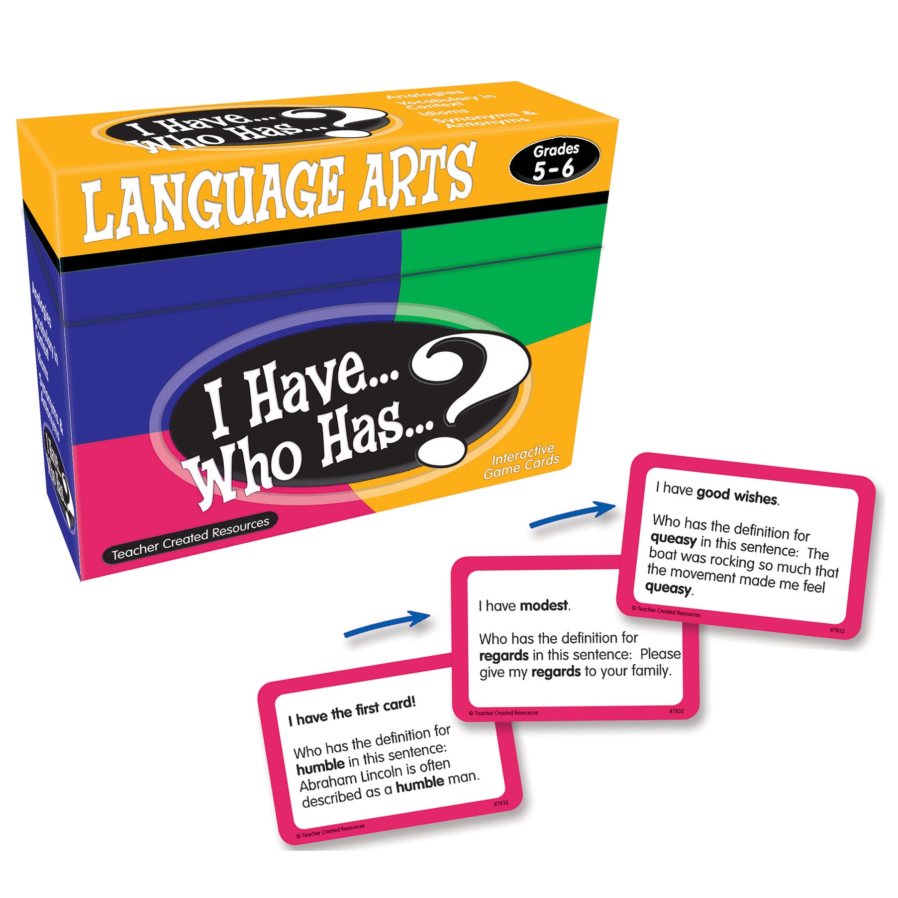 I Have... Who Has...? Language Arts Game (Gr. 5–6)