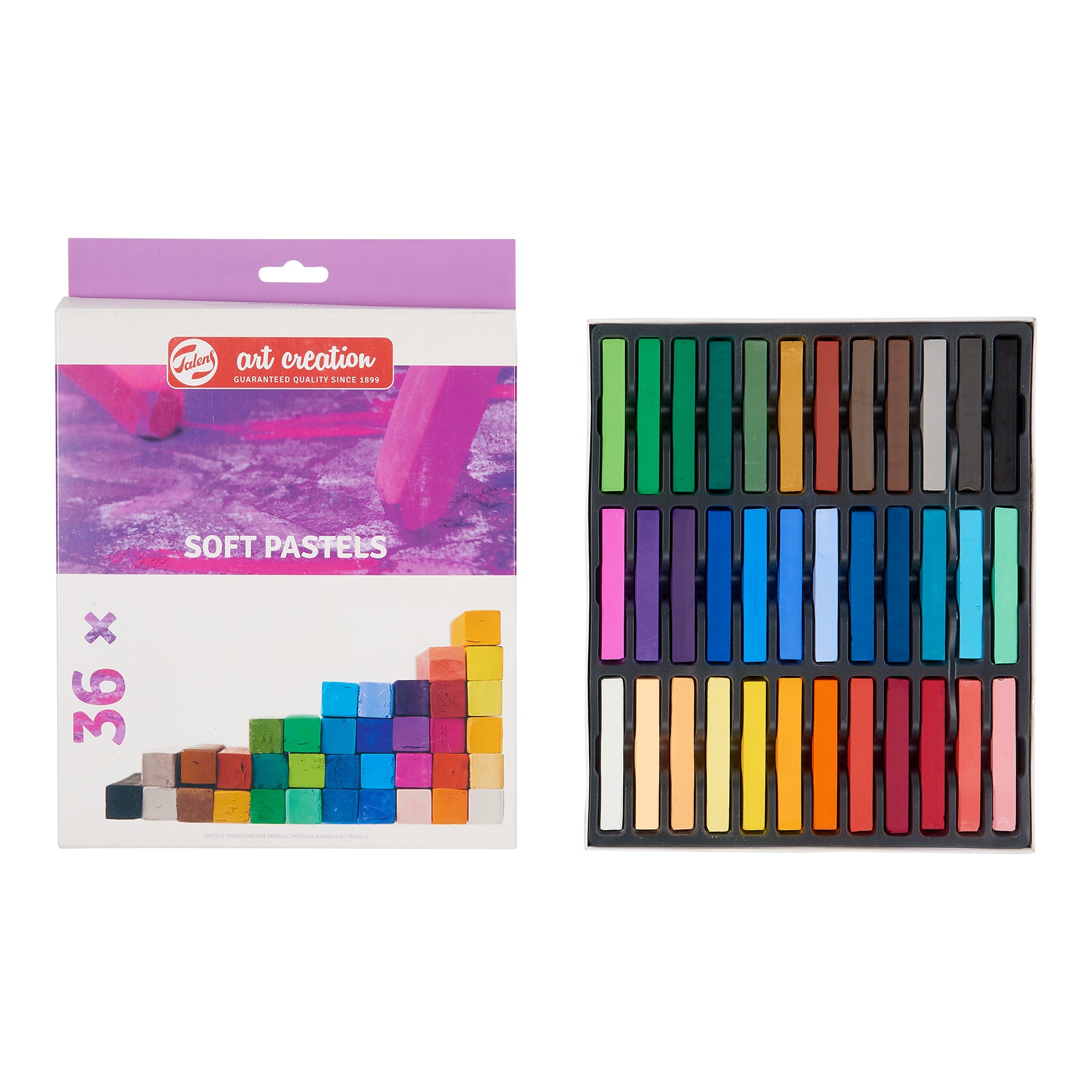 Soft Pastel Set, 36 Sticks
