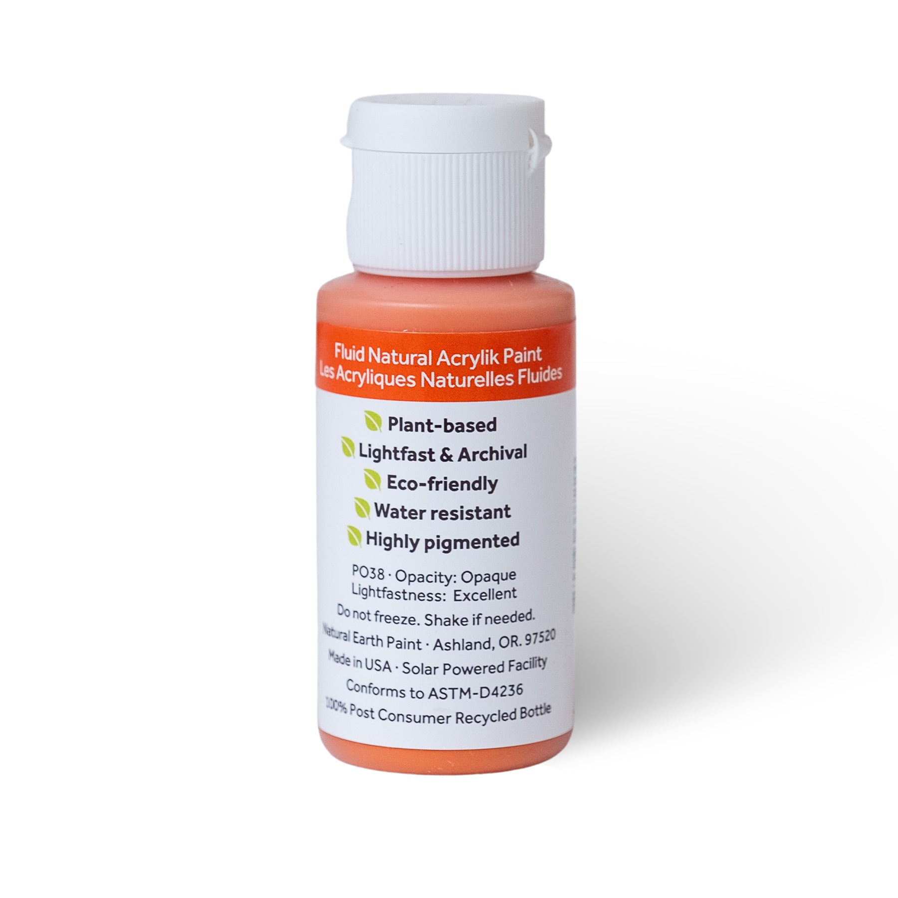 Natural Fluid Acrylik - 1 oz - Ercolano Orange