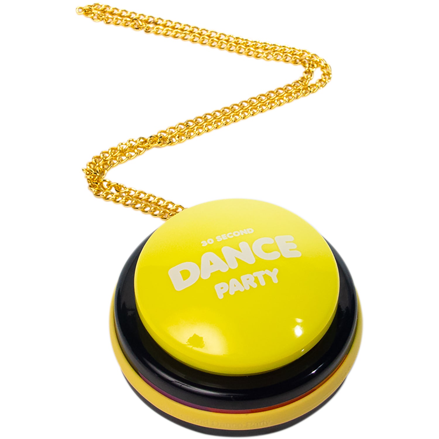 Dance Party Button Necklace