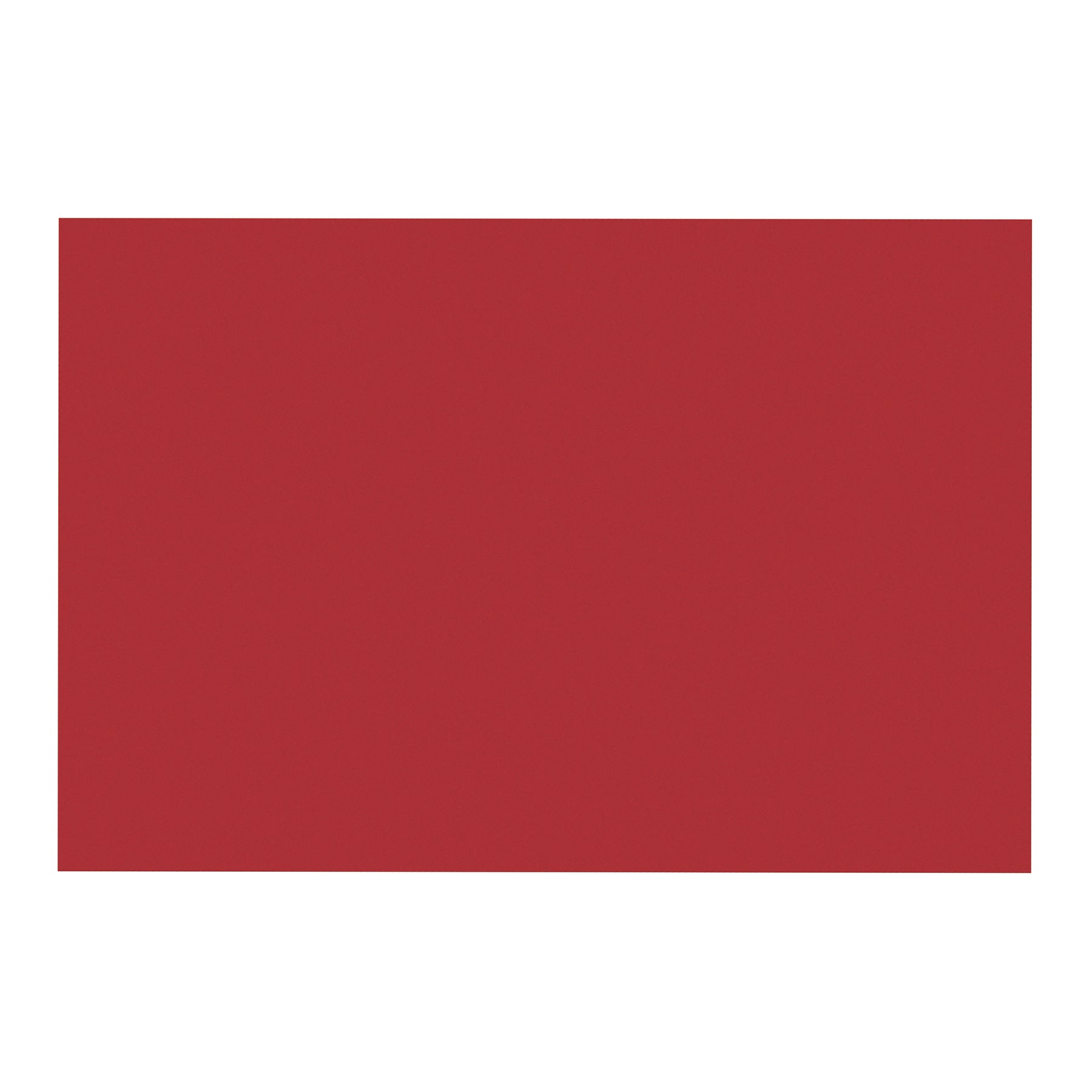 Construction Paper, Medium Weight, Holiday Red, 12" x 18", 50 Sheets