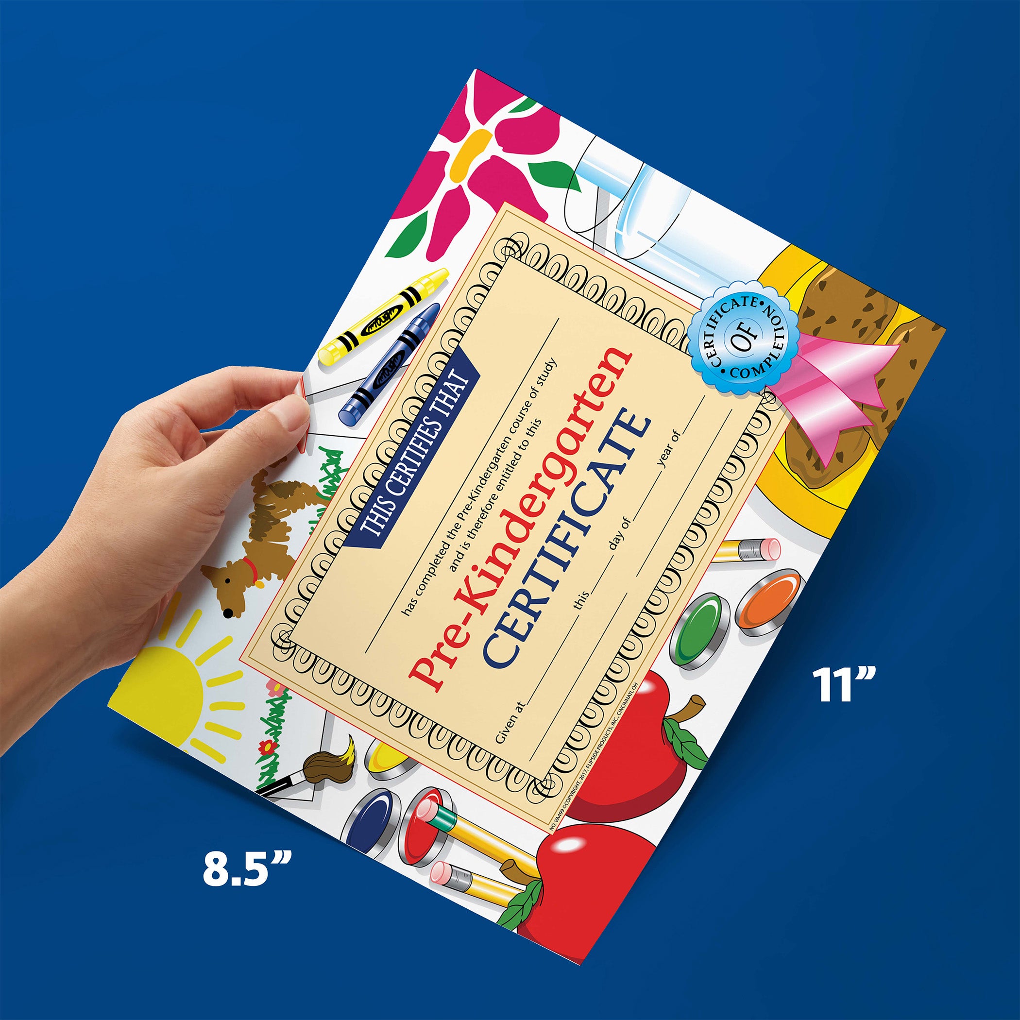 Pre-Kindergarten Certificate, 8.5" x 11", Pack of 30