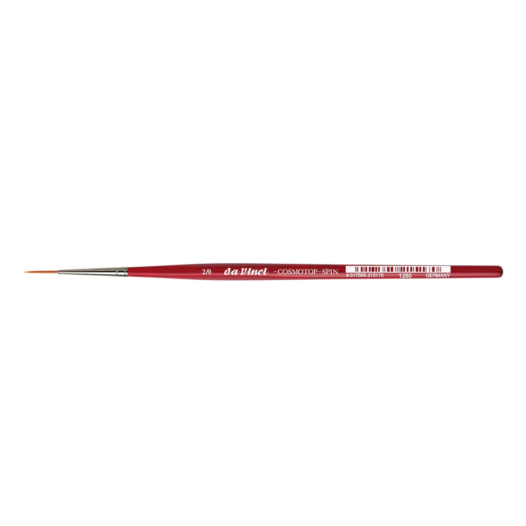 COSMOTOP-SPIN Rigger Brush, Synthetic, Acrylic & Watercolor, Pointed Liner, Series 5880, Size -2