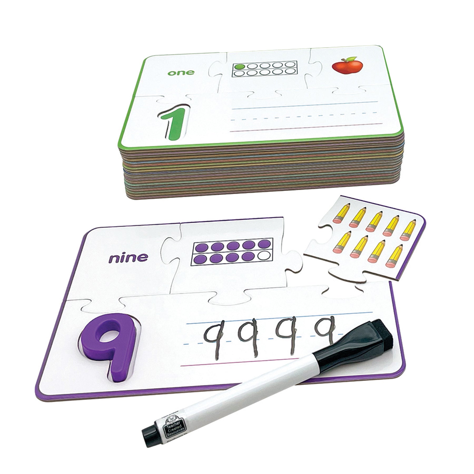 Learning Puzzle: Numbers 1-20