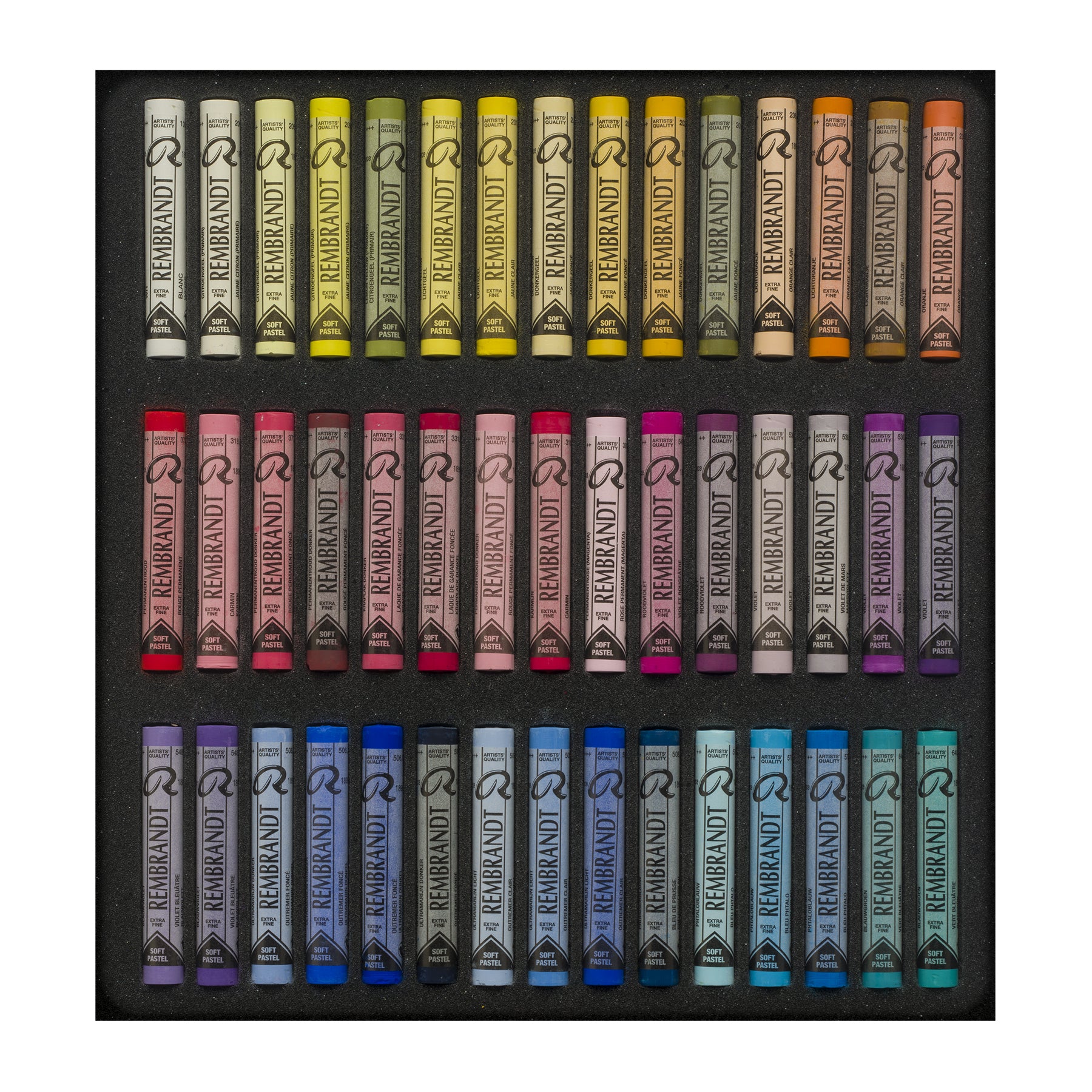 Soft Pastel Cardboard Box Set, Landscape Selection, 90 Full Sticks