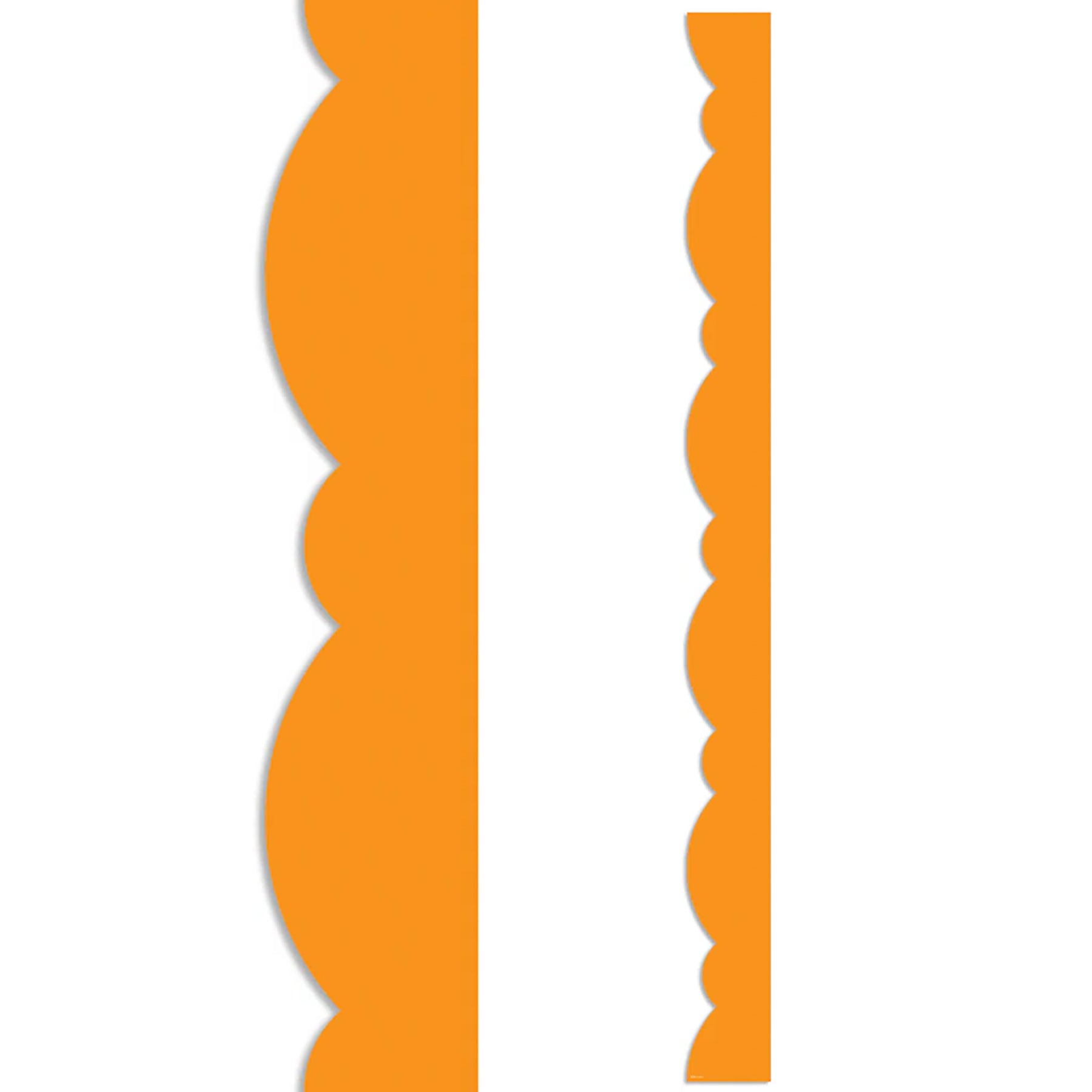 Core Decor Orange Stylish Scallops EZ Border™, 48 Feet