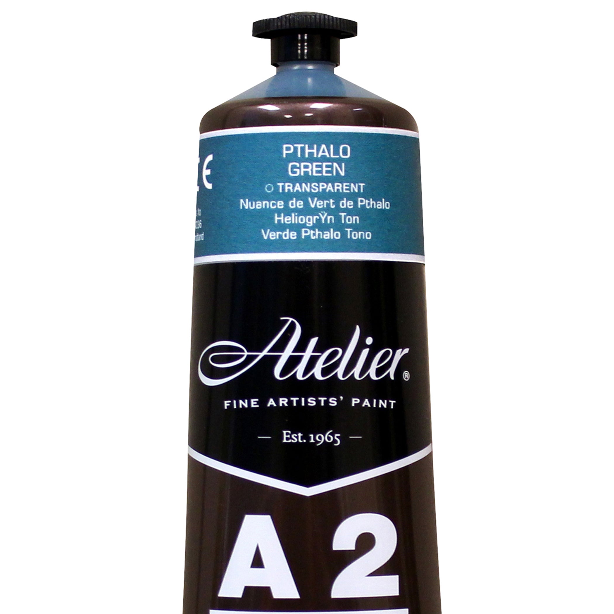 A2 Heavy Body Lightfast Artist Acrylic, 4 oz., Pthalo Green Hue